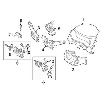 Kia OE - Steering Column - Shroud, Switches & Levers
