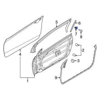 Kia OE - Center Liftgate Trim Nut