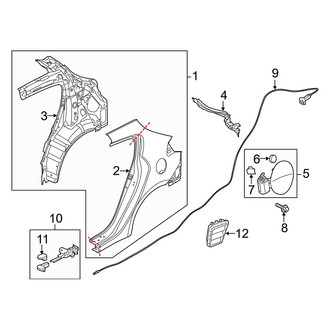 Kia OE - Quarter Panel & Components