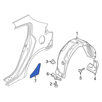 Kia OE - Rear Left Stone Guard