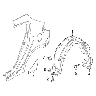 Kia OE - Quarter Panel - Exterior Trim