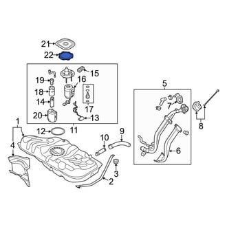 Kia OE - Fuel Tank Lock Ring