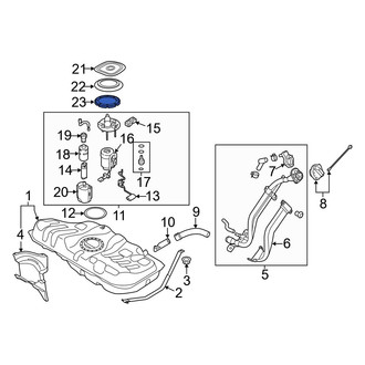Kia OE - Fuel Pump O-Ring