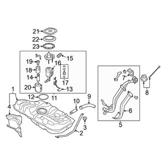 Kia OE - Fuel System Components (California Emissions)