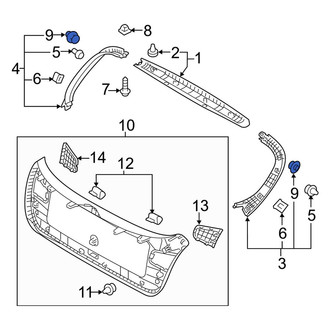 Kia OE - Rear Tie Down Hook