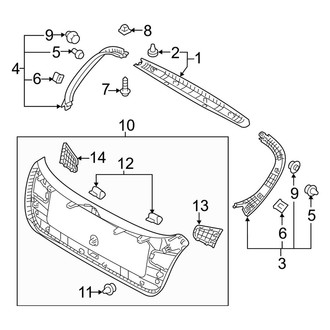 Kia OE - Lift Gate - Interior Trim