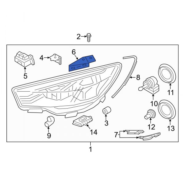 Headlight Bracket