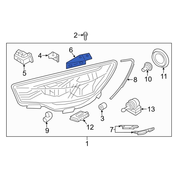 Headlight Bracket