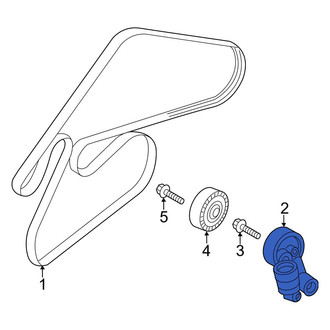 Kia OE - Accessory Drive Belt Tensioner Assembly