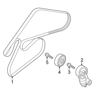Kia OE - Cooling - Belts & Pulleys (3.8L)