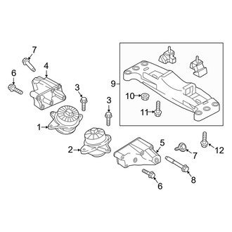 Kia OE - Engine & Transmission Mounting (5.0L)