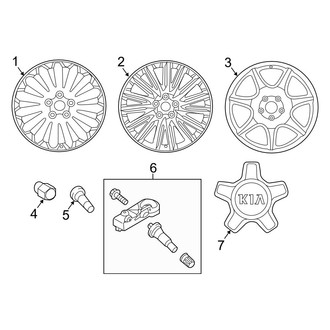 Kia OE - Wheels (V8 Luxury / V8 Premium)