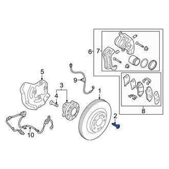 Kia OE - Disc Brake Rotor Set Screw