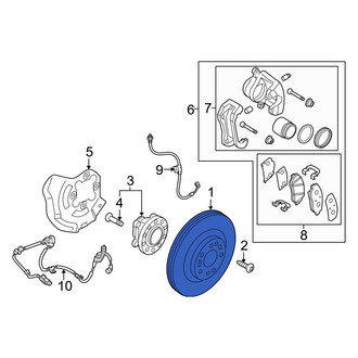 Kia OE - Front Disc Brake Rotor