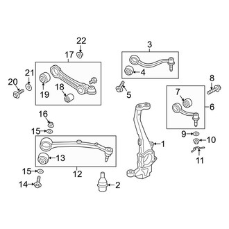 Kia OE - Front Suspension - Suspension Components
