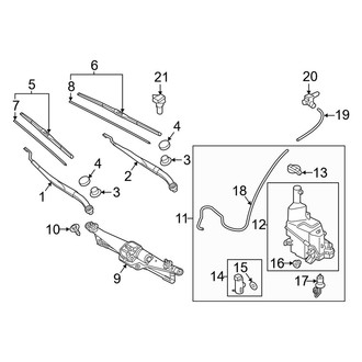 Kia OE - Windshield - Wiper & Washer Components