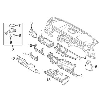 Kia OE - Instrument Panel Components