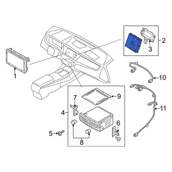 GPS Navigation Control Module