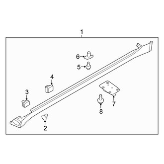 Kia OE - Pillars, Rocker & Floor - Exterior Trim
