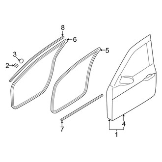 Kia OE - Front Door - Door & Components