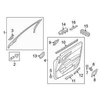 Kia OE - Front Door - Interior Trim