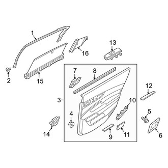 Kia OE - Rear Door - Interior Trim