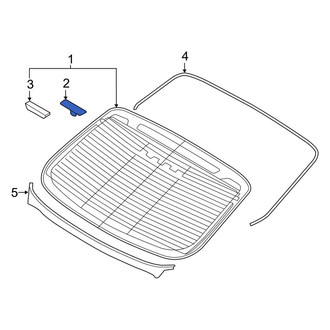 Kia OE - Back Glass Insulator