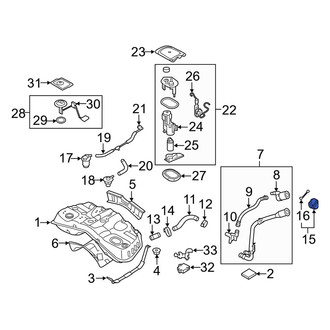 Kia OE - Fuel Tank Cap