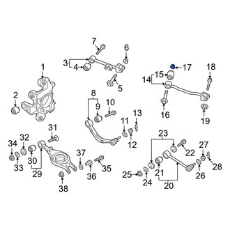 Kia OE - Front Suspension Control Arm Nut
