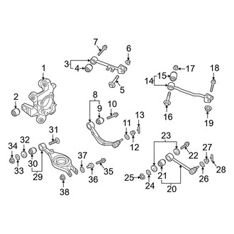 Kia OE - Rear Suspension - Suspension Components