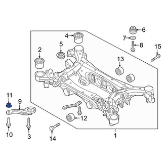 Kia OE - Suspension Crossmember Nut
