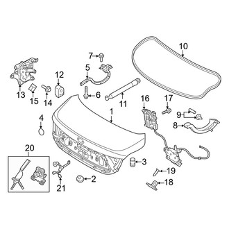 Kia OE - Trunk Lid - Lid & Components