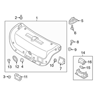 Kia OE - Trunk Lid - Interior Trim
