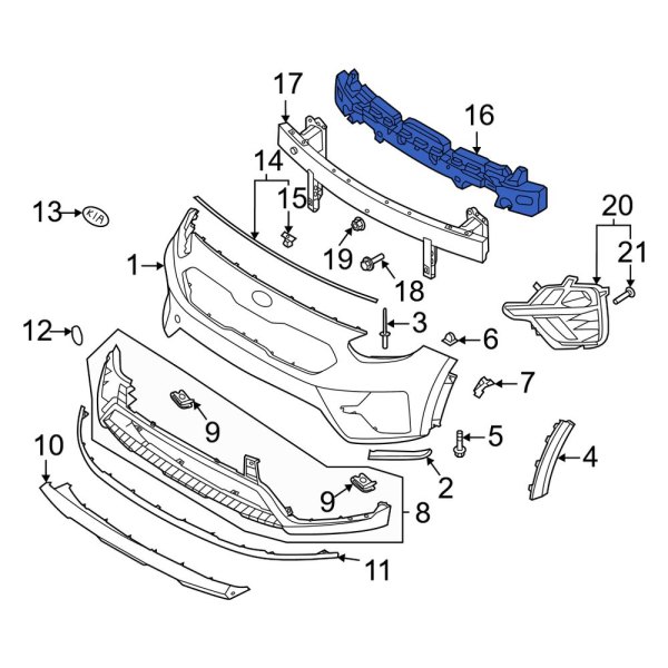 Bumper Impact Absorber