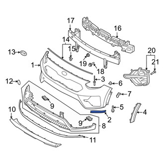 Kia OE - Front Right Bumper Cover Bracket