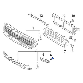 Kia OE - Back Up Light Assembly Screw