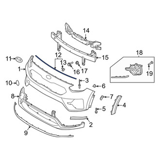 Kia OE - Front Hood Seal