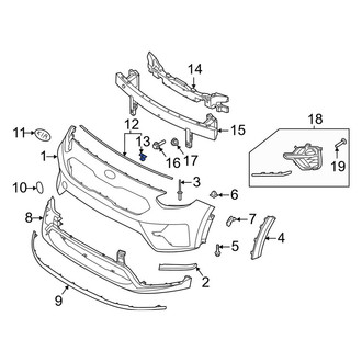 Kia OE - Rocker Panel Molding Bracket