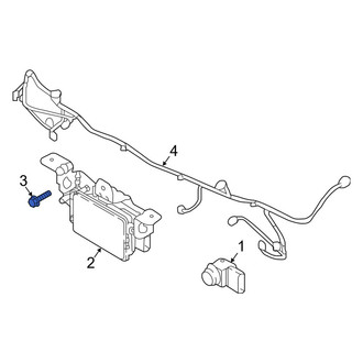 Kia OE - Cruise Control Distance Sensor Bolt