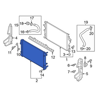 Kia OE - Drive Motor Inverter Cooler