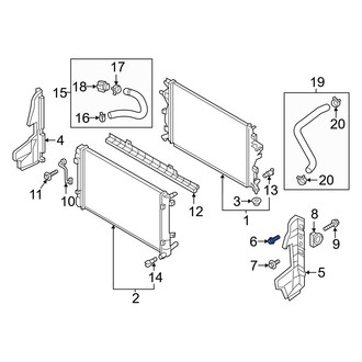 Kia OE - Bumper Cover Screw