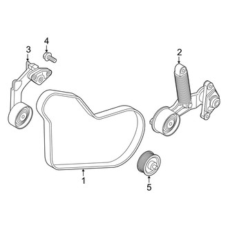 Kia OE - Cooling - Belts & Pulleys (EX / FE / LX / Touring / Touring Launch Edition)