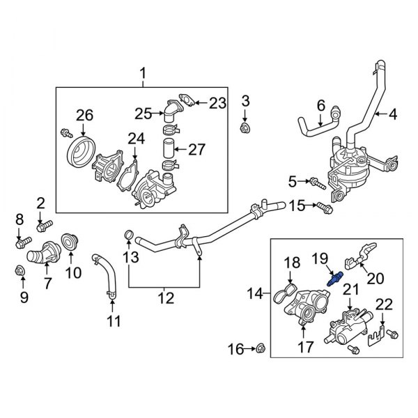Kia OE 3922003HA0 Engine Coolant Temperature Sensor