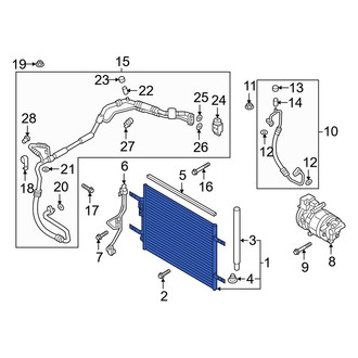 Kia OE - A/C Condenser