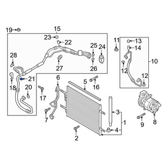 Kia OE - A/C Refrigerant Line O-Ring