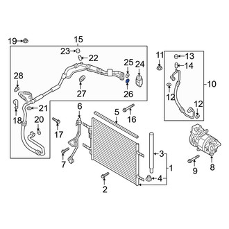 Kia OE - A/C Refrigerant Line O-Ring