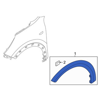 Kia OE - Front Right Wheel Arch Molding