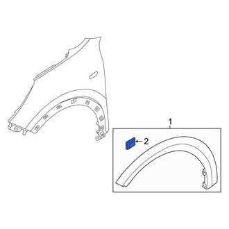 Kia OE - Wheel Arch Molding Clip