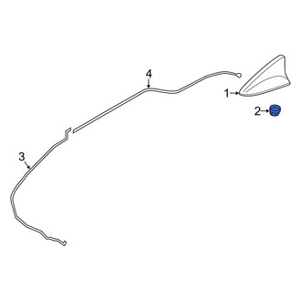 Kia OE - Radio Antenna Mast Nut