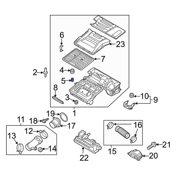 Air Filter Housing Sleeve